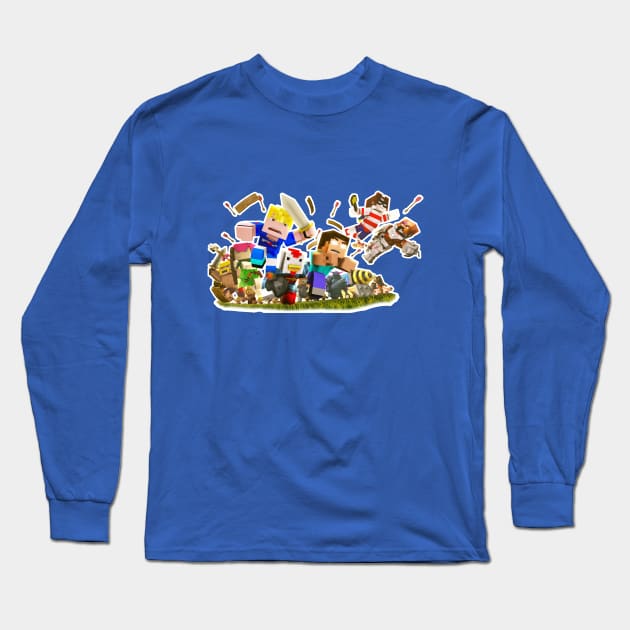 Fight With Me (Official) Long Sleeve T-Shirt by FrediSaalAnimations